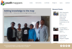 The Youth Mappers blog