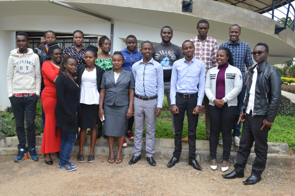 Group photo of the team from Mbooni and Wote